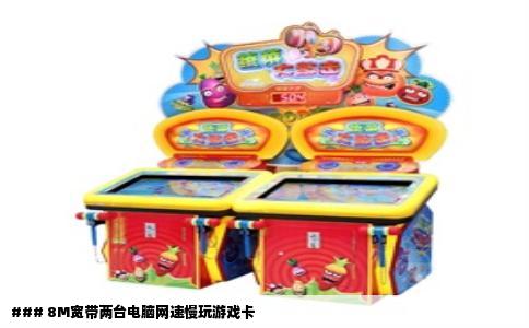 ### 8M宽带两台电脑网速慢玩游戏卡