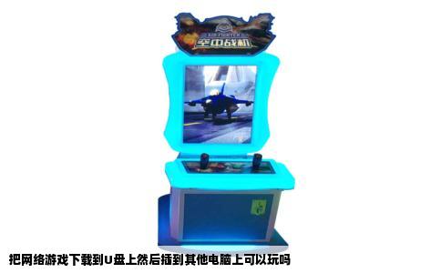 把网络游戏下载到U盘上然后插到其他电脑上可以玩吗