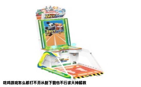 吃鸡游戏怎么都打不开从新下载也不行求大神解救