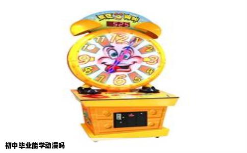 初中毕业能学动漫吗