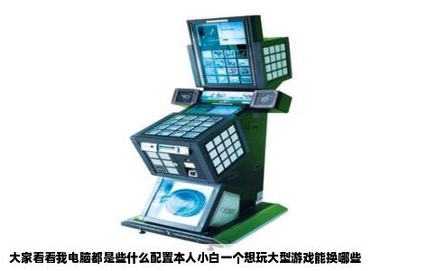 大家看看我电脑都是些什么配置本人小白一个想玩大型游戏能换哪些