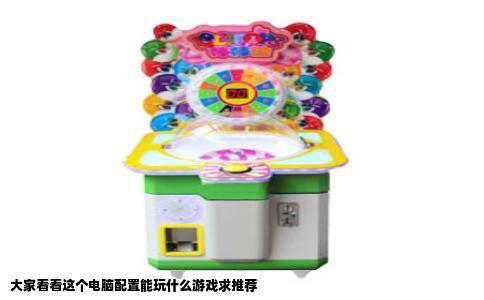 大家看看这个电脑配置能玩什么游戏求推荐