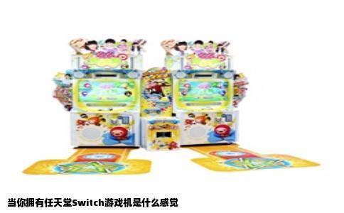 当你拥有任天堂Switch游戏机是什么感觉