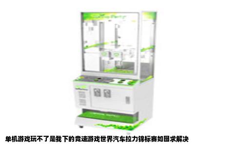 单机游戏玩不了是我下的竞速游戏世界汽车拉力锦标赛如图求解决
