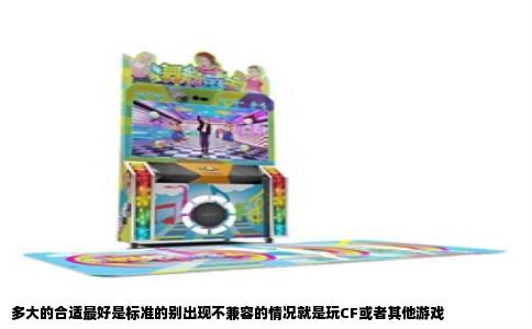 多大的合适最好是标准的别出现不兼容的情况就是玩CF或者其他游戏