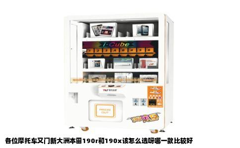 各位摩托车又门新大洲本田190r和190x该怎么选呀哪一款比较好
