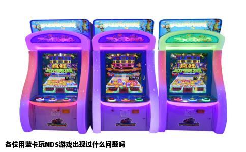 各位用蓝卡玩NDS游戏出现过什么问题吗