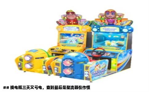 ## 换电瓶三天又亏电，查到最后是整流器在作怪