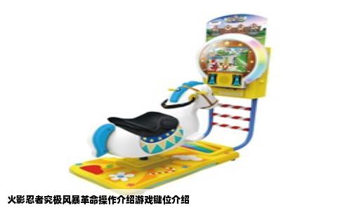 火影忍者究极风暴革命操作介绍游戏键位介绍