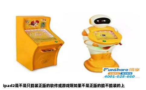 ipad2是不是只能装正版的软件或游戏啊如果不是正版的能不能装的上