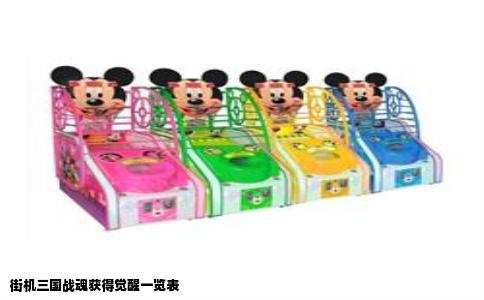 街机三国战魂获得觉醒一览表