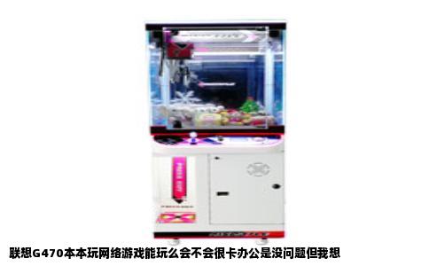 联想G470本本玩网络游戏能玩么会不会很卡办公是没问题但我想