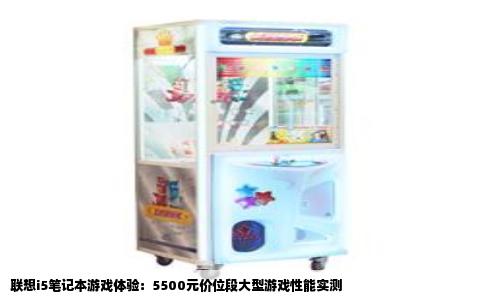 联想i5笔记本游戏体验：5500元价位段大型游戏性能实测