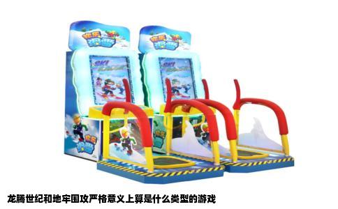 龙腾世纪和地牢围攻严格意义上算是什么类型的游戏