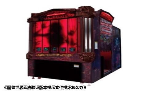 《魔兽世界无法验证版本提示文件损坏怎么办》