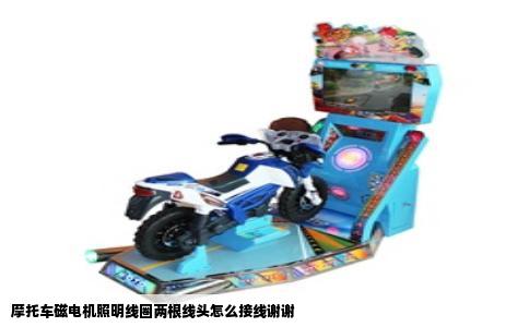 摩托车磁电机照明线圈两根线头怎么接线谢谢
