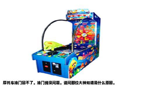 摩托车油门回不了。油门线没问题。请问那位大神知道是什么原因。