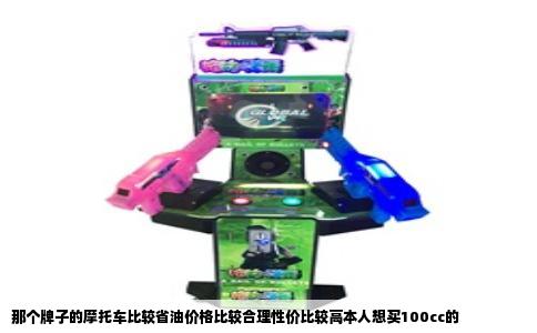 那个牌子的摩托车比较省油价格比较合理性价比较高本人想买100cc的