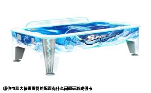 哪位电脑大侠看看我的配置有什么问题玩游戏很卡