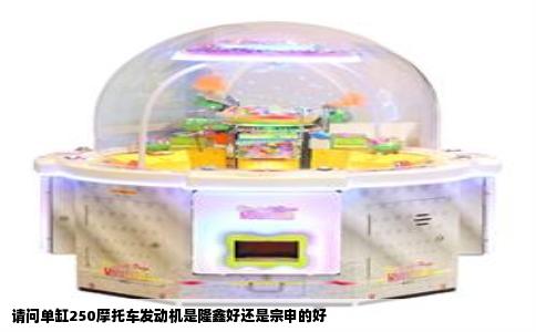 请问单缸250摩托车发动机是隆鑫好还是宗申的好