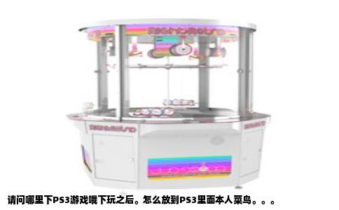 请问哪里下PS3游戏哦下玩之后。怎么放到PS3里面本人菜鸟。。。
