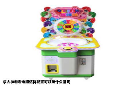 求大神看看电脑这样配置可以玩什么游戏