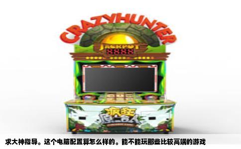求大神指导。这个电脑配置算怎么样的。能不能玩那些比较高端的游戏
