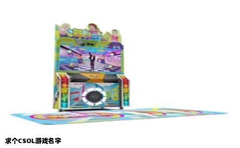 求个CSOL游戏名字