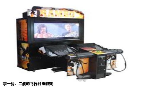 求一战、二战的飞行射击游戏