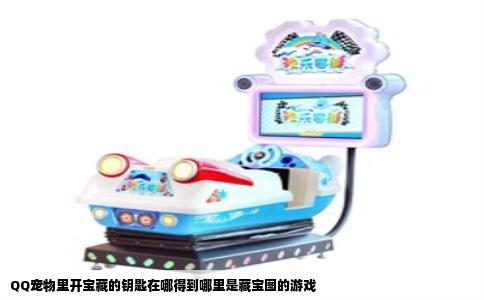 QQ宠物里开宝藏的钥匙在哪得到哪里是藏宝图的游戏