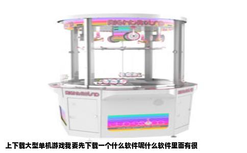 上下载大型单机游戏我要先下载一个什么软件呢什么软件里面有很