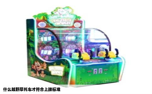 什么越野摩托车才符合上牌标准