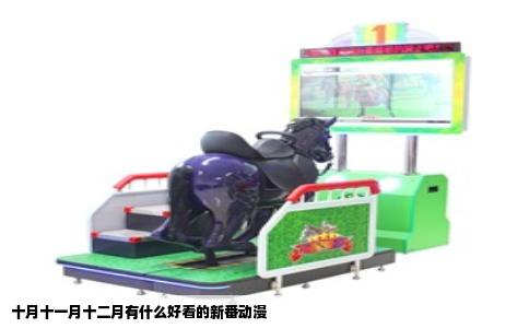 十月十一月十二月有什么好看的新番动漫