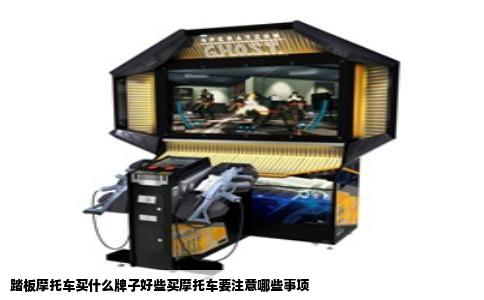 踏板摩托车买什么牌子好些买摩托车要注意哪些事项