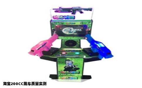 淘宝200CC跑车质量实测