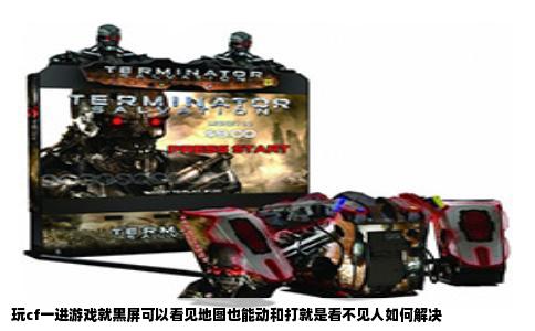 玩cf一进游戏就黑屏可以看见地图也能动和打就是看不见人如何解决