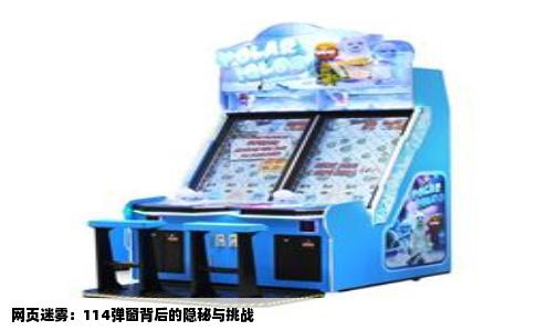 网页迷雾：114弹窗背后的隐秘与挑战