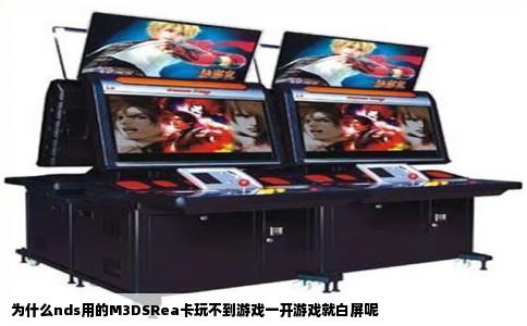 为什么nds用的M3DSRea卡玩不到游戏一开游戏就白屏呢