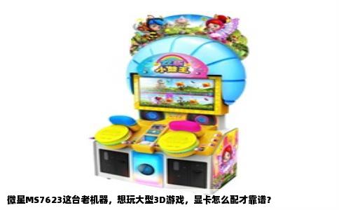 微星MS7623这台老机器，想玩大型3D游戏，显卡怎么配才靠谱？