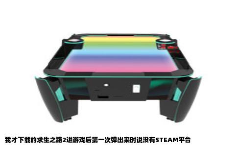 我才下载的求生之路2进游戏后第一次弹出来时说没有STEAM平台