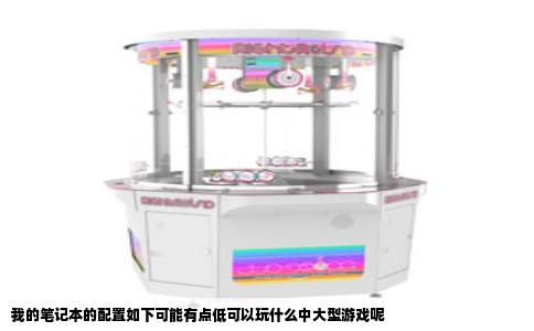 我的笔记本的配置如下可能有点低可以玩什么中大型游戏呢