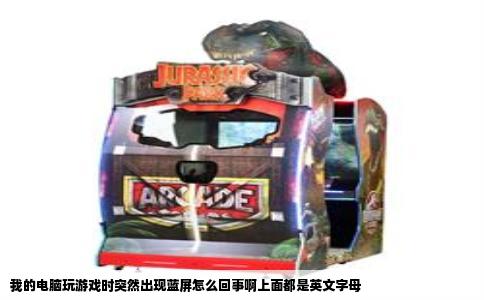 我的电脑玩游戏时突然出现蓝屏怎么回事啊上面都是英文字母