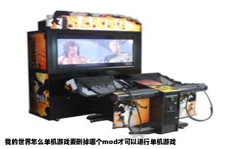 我的世界怎么单机游戏要删掉哪个mod才可以进行单机游戏