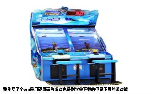 我刚买了个wii是用硬盘玩的游戏也是刚学会下载的但是下载的游戏能