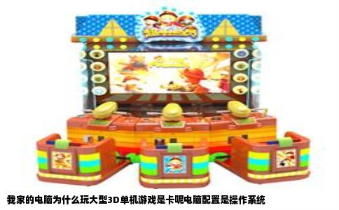 我家的电脑为什么玩大型3D单机游戏是卡呢电脑配置是操作系统