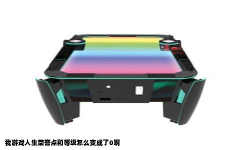 我游戏人生荣誉点和等级怎么变成了0啊