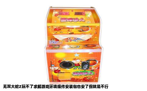 无双大蛇Z玩不了求解游戏环境组件安装包也安了但就是不行
