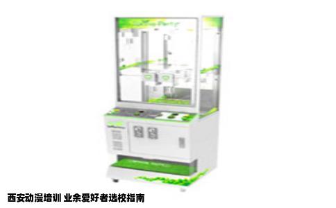 西安动漫培训 业余爱好者选校指南