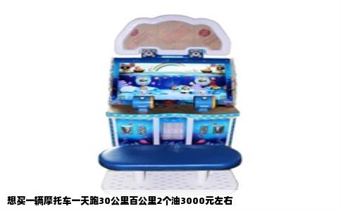 想买一辆摩托车一天跑30公里百公里2个油3000元左右