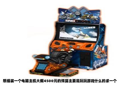 想组装一个电脑主机大概4500元的预算主要是玩玩游戏什么的求一个